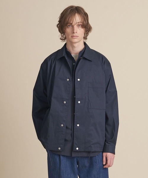 UNITED ARROWS（ユナイテッドアローズ）の「【マルチサイズ】タイプライター コーチジャケット シャツ（シャツ/ブラウス・メンズ・ブラック/オリーブ/レッド/ライトグレー/ネイビー/ベージュ・マルチサイズ）」の17枚目の写真