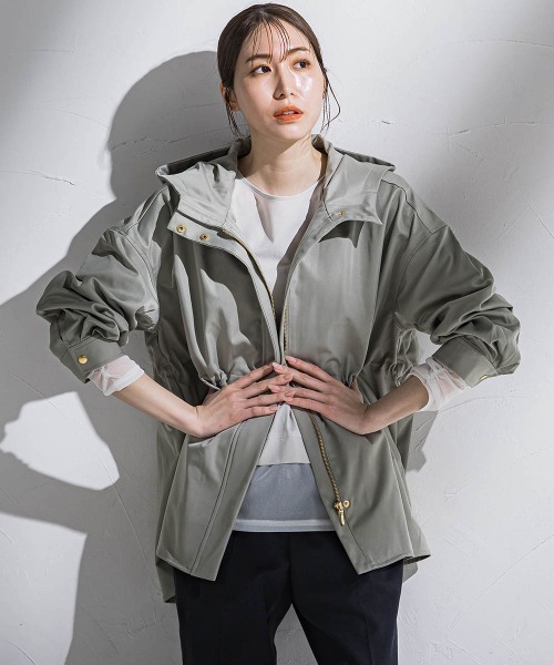 la.f…(ラエフ)の「シアードッキングカットソー≪洗濯機で洗える≫(Tシャツ/カットソー・レディース・ホワイト/ネイビー/ベージュ・7号/9号)」の8枚目の写真