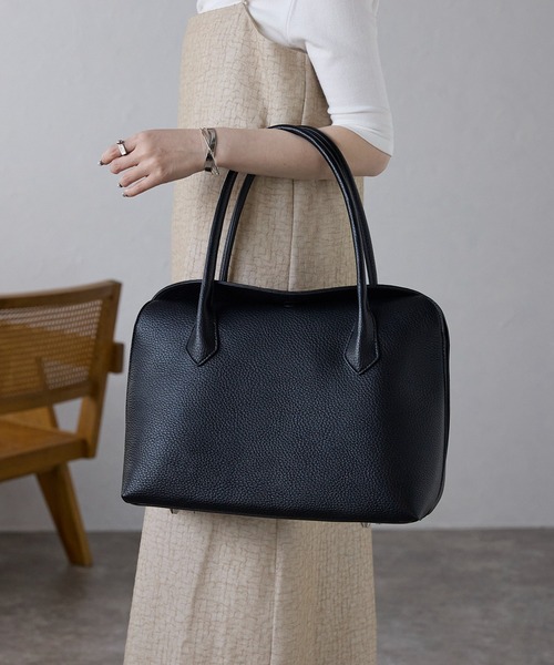 グッシオベーシック】ボストンバッグ 軽量 かぶせ（ビジネスバッグ