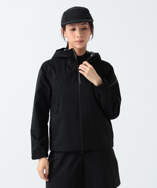 BEAMS GOLF(ビームスゴルフ)の「〈WOMEN〉B.G.THREE / ALL-TIME 撥水 PCU ジャケット(ブルゾン・レディース・ネイビー/ブラック・MEDIUM/LARGE)」の8枚目の写真
