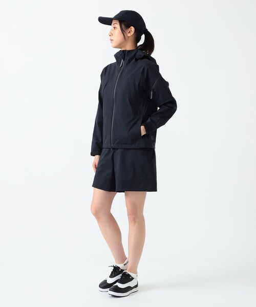 BEAMS GOLF(ビームスゴルフ)の「〈WOMEN〉B.G.THREE / ALL-TIME 撥水 PCU ジャケット(ブルゾン・レディース・ネイビー/ブラック・MEDIUM/LARGE)」の13枚目の写真
