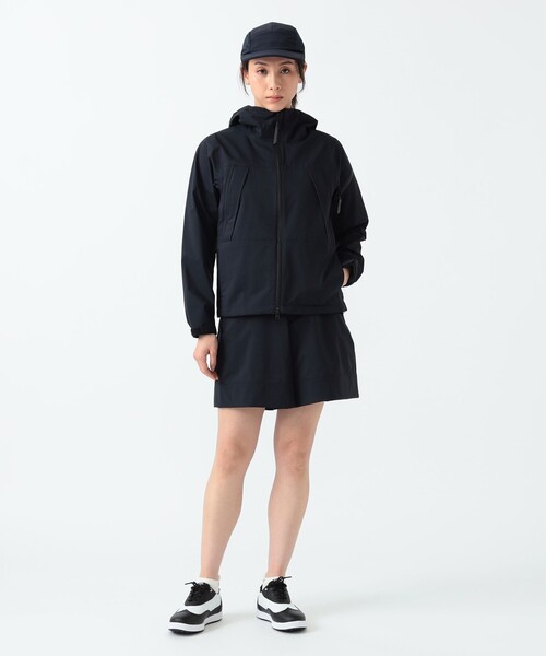 BEAMS GOLF(ビームスゴルフ)の「〈WOMEN〉B.G.THREE / ALL-TIME 撥水 PCU ジャケット(ブルゾン・レディース・ネイビー/ブラック・MEDIUM/LARGE)」の14枚目の写真