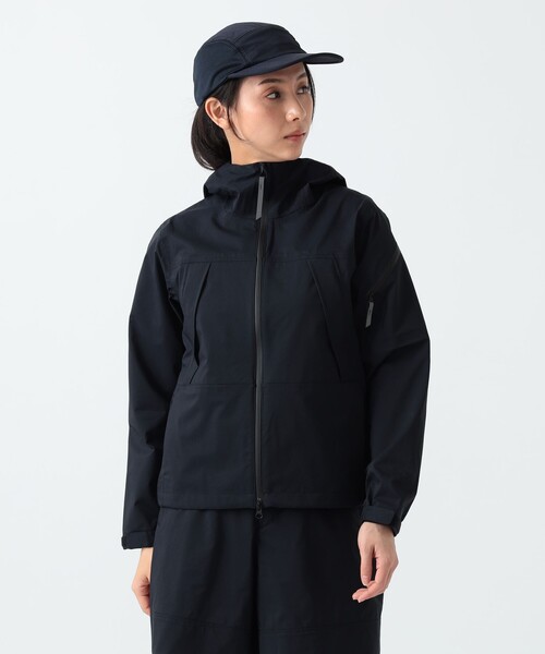 BEAMS GOLF(ビームスゴルフ)の「〈WOMEN〉B.G.THREE / ALL-TIME 撥水 PCU ジャケット(ブルゾン・レディース・ネイビー/ブラック・MEDIUM/LARGE)」の17枚目の写真