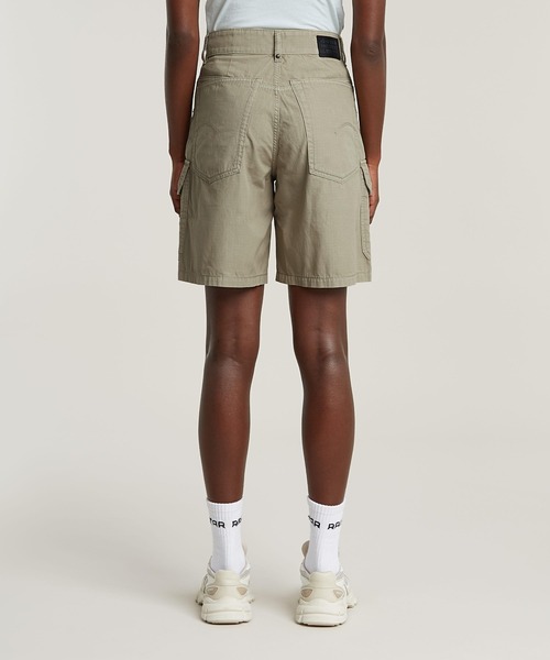 新品【G-STAR RAW】フロントポケット　ショートパンツ　カーキ　サイズM 新品【G-STAR RAW】フロントポケット ショートパンツ カーキ