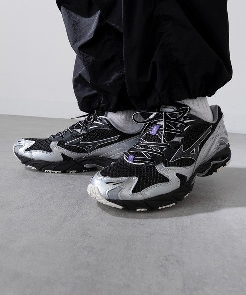 MIZUNO(ミズノ )の「【MIZUNO】Wave Rlder 10 D1GA250601/D1GA243108(スニーカー・メンズ・シルバー/ブラック・28.5cm/28cm/27.5cm/27cm/26.5cm)」の7枚目の写真