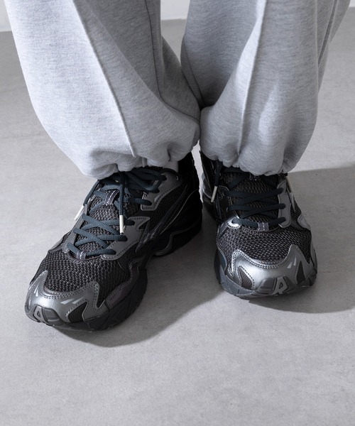 MIZUNO(ミズノ )の「【MIZUNO】Wave Rlder 10 D1GA250601/D1GA243108(スニーカー・メンズ・シルバー/ブラック・28.5cm/28cm/27.5cm/27cm/26.5cm)」の9枚目の写真
