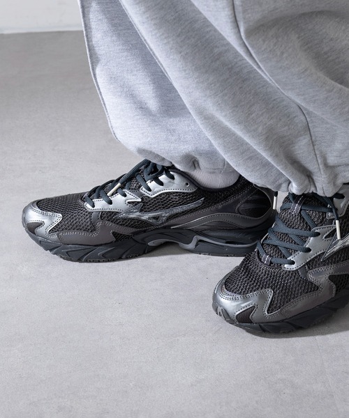 MIZUNO(ミズノ )の「【MIZUNO】Wave Rlder 10 D1GA250601/D1GA243108(スニーカー・メンズ・シルバー/ブラック・28.5cm/28cm/27.5cm/27cm/26.5cm)」の8枚目の写真