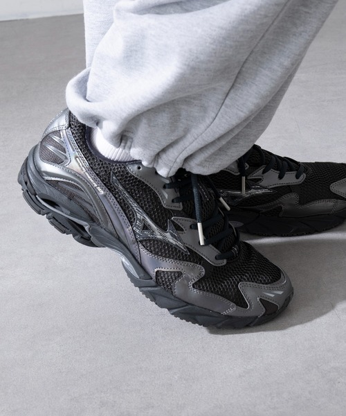 MIZUNO(ミズノ )の「【MIZUNO】Wave Rlder 10 D1GA250601/D1GA243108(スニーカー・メンズ・シルバー/ブラック・28.5cm/28cm/27.5cm/27cm/26.5cm)」の3枚目の写真