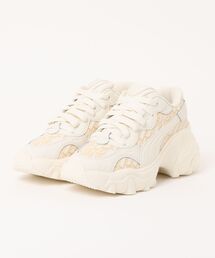 PUMA プーマ W PULSAR WEDGE MONOGRAM パルサー ウェッジ MONOGRAM 402240 01FROSTED IVORY
