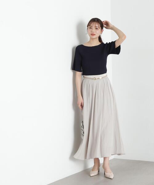 PROPORTION BODY DRESSING(プロポーションボディドレッシング)の「カッセンフレアースカート / 1215120408(スカート・レディース・グレー/ピンク/ネイビー・SMALL/MEDIUM)」の18枚目の写真