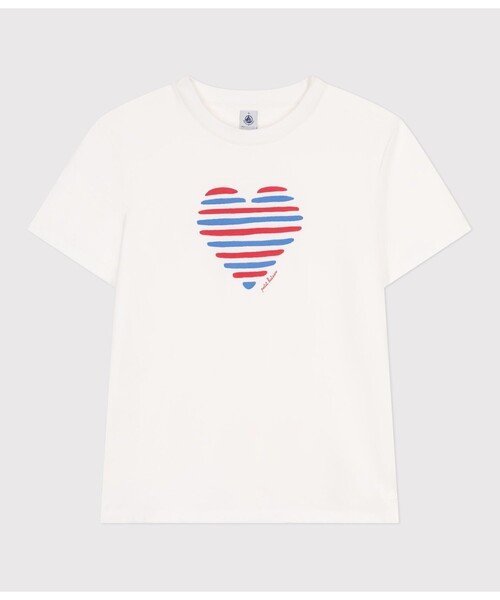 PETIT BATEAU(プチバトー)の「半袖Tシャツ(Tシャツ/カットソー・レディース・ネイビー/オフホワイト・XX-SMALL/X-SMALL/SMALL/MEDIUM/LARGE)」の5枚目の写真