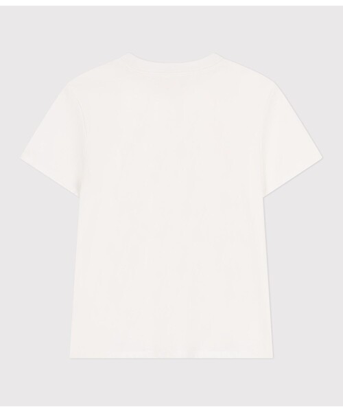 PETIT BATEAU(プチバトー)の「半袖Tシャツ(Tシャツ/カットソー・レディース・ネイビー/オフホワイト・XX-SMALL/X-SMALL/SMALL/MEDIUM/LARGE)」の6枚目の写真