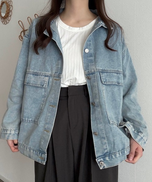 BEAUTY&YOUTH UNITED ARROWS - BY ボア ビッグ デニムジャケット