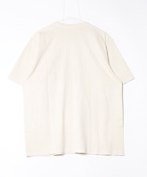 Gramicci（グラミチ）の「ONE POINT TEE PIGT DYED｜ワンポイントTシャツピグメントダイ Gramicci グラミチ（Tシャツ/カットソー・メンズ・オリーブ系/ナチュラル/ブラウン/マスタード/ネイビー/レッド/イエロー・S/L/XL/XXL/M）」の13枚目の写真