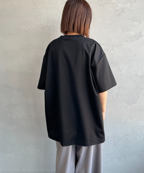 TATRAS/タトラス] RISTEN ブランド刺繍ロゴ ショートスリーブT