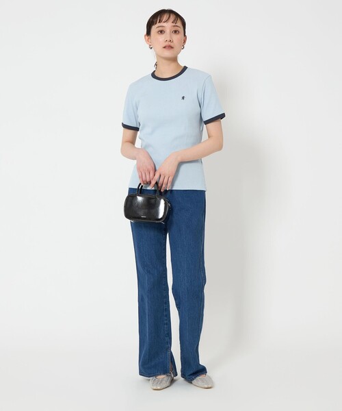 セール】＜Gymphlex＞リンガー Tシャツ（Tシャツ/カットソー