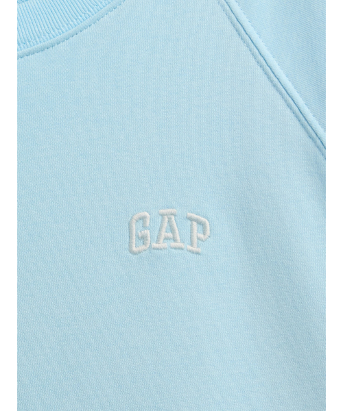 GAP(ギャップ)の「リラックス GAPロゴ テリーTシャツ(Tシャツ/カットソー・レディース・イエロー/オフホワイト/ブルー/ライトグレー/ブラック・XS/S/M/L/XL/XXS)」の8枚目の写真