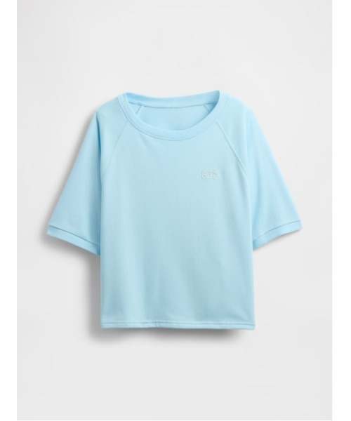 GAP(ギャップ)の「リラックス GAPロゴ テリーTシャツ(Tシャツ/カットソー・レディース・イエロー/オフホワイト/ブルー/ライトグレー/ブラック・XS/S/M/L/XL/XXS)」の6枚目の写真