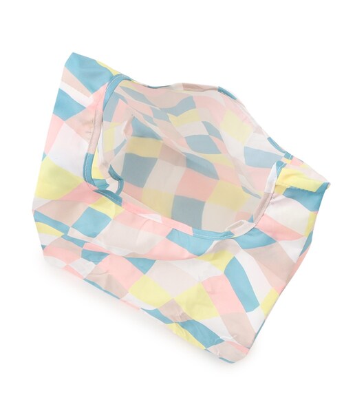 SHOO・LA・RUE（シューラルー）の「【ポルク】ミニエコバッグ（エコバッグ/サブバッグ・レディース・グリーン系その他2/ピンク系1/ピンク系8・00）」の9枚目の写真