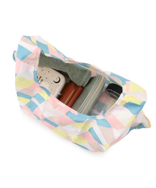 SHOO・LA・RUE（シューラルー）の「【ポルク】ミニエコバッグ（エコバッグ/サブバッグ・レディース・グリーン系その他2/ピンク系1/ピンク系8・00）」の10枚目の写真