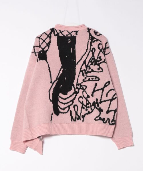 Little sunny bite(リトルサニーバイト)の「【8】【Little Sunny Bite】love knit top(ニット/セーター・レディース・グリーン/ピンク/ブラック/アイボリー・MEDIUM/SMALL)」の5枚目の写真