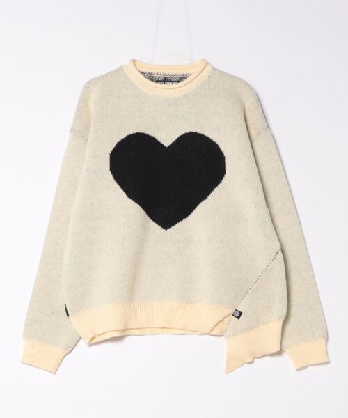 Little sunny bite(リトルサニーバイト)の「【8】【Little Sunny Bite】love knit top(ニット/セーター・レディース・グリーン/ピンク/ブラック/アイボリー・MEDIUM/SMALL)」の13枚目の写真