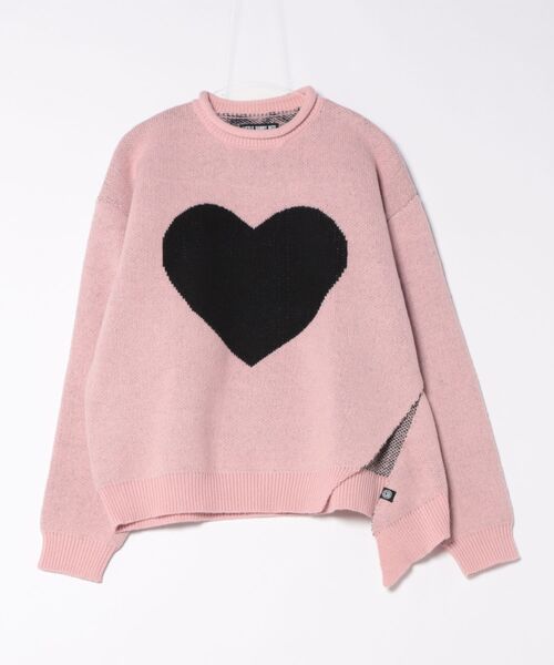 Little sunny bite(リトルサニーバイト)の「【8】【Little Sunny Bite】love knit top(ニット/セーター・レディース・グリーン/ピンク/ブラック/アイボリー・MEDIUM/SMALL)」の7枚目の写真