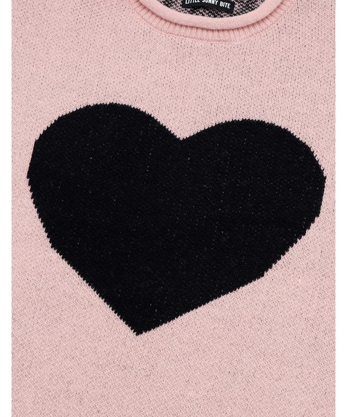 Little sunny bite(リトルサニーバイト)の「【8】【Little Sunny Bite】love knit top(ニット/セーター・レディース・グリーン/ピンク/ブラック/アイボリー・MEDIUM/SMALL)」の17枚目の写真