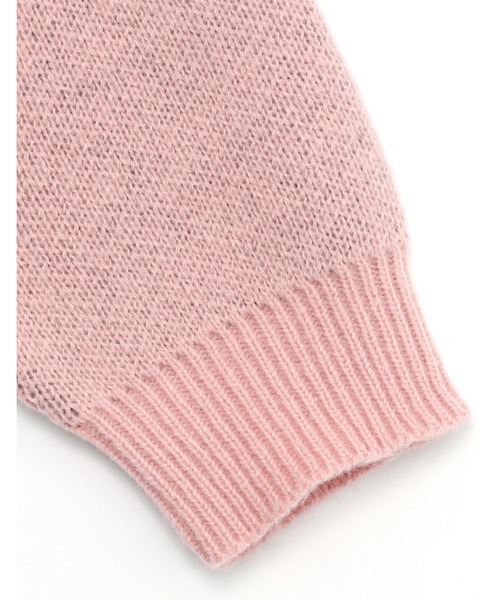 Little sunny bite(リトルサニーバイト)の「【8】【Little Sunny Bite】love knit top(ニット/セーター・レディース・グリーン/ピンク/ブラック/アイボリー・MEDIUM/SMALL)」の9枚目の写真