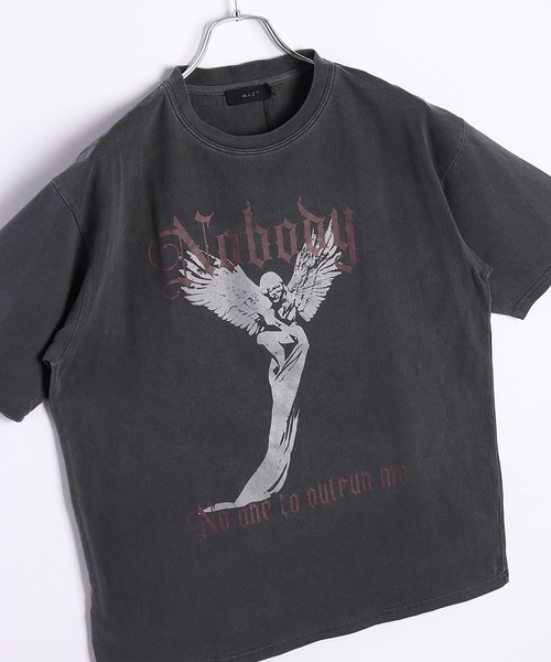 WESTSEA(ウエストシー)の「ピグメント加工 ブラック 半袖Tシャツ(Tシャツ/カットソー・メンズ・ブラック系その他4/ブラック系その他/ブラック系その他3/ブラック系その他5/ブラック/ブラック系その他2・M/L/XL)」の6枚目の写真