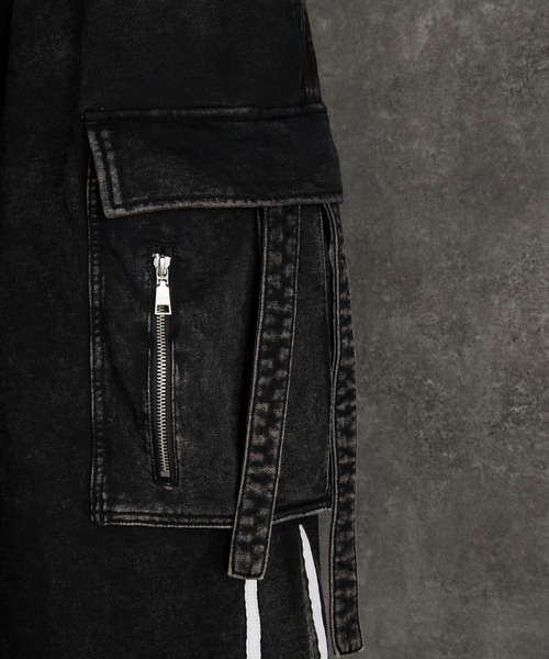 parachute cargo wide short pants / パラシュートカーゴワイド