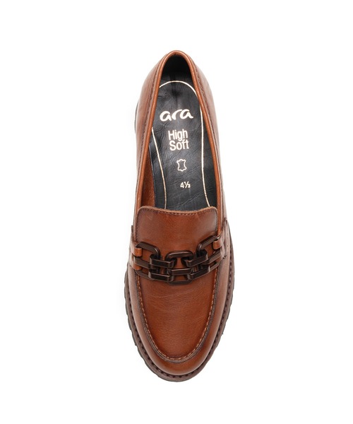 ara（アラ）の「ara/ [12-31241] KENT 2.0 COGNAC スクエアチェーン 