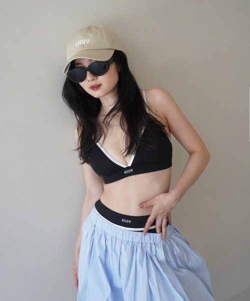 セール】パイピングロゴビキニ（水着）｜EIMY ISTOIRE（エイミー