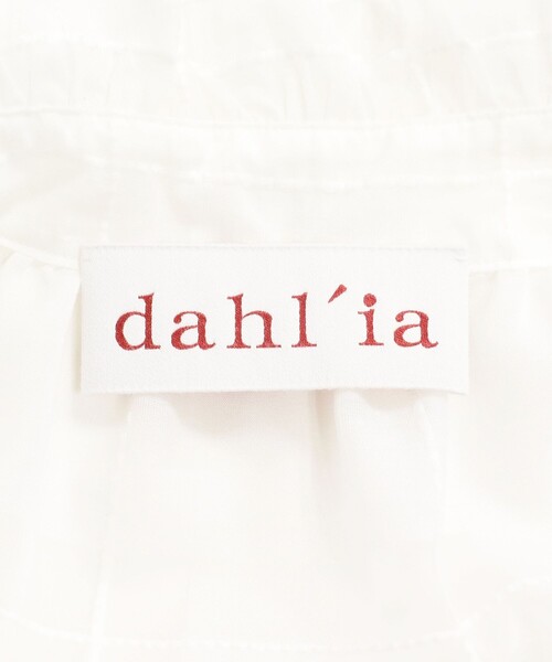 dahl'ia（ダリア）の「【別注】＜dahl’ia＞フリル チェックブラウス-united LOVE project 2025（シャツ/ブラウス・レディース・ブラック/ホワイト・FREE）」の17枚目の写真