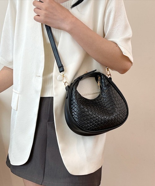shoppinggo(ショッピングゴー)の「ミニバッグ ショルダーバッグ(ショルダーバッグ・レディース・ホワイト/ブラウン/グリーン/ベージュ/ブラック・FREE)」の3枚目の写真