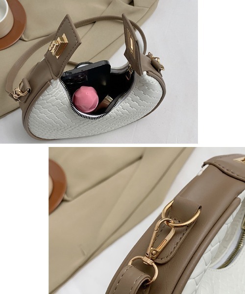 shoppinggo(ショッピングゴー)の「ミニバッグ ショルダーバッグ(ショルダーバッグ・レディース・ホワイト/ブラウン/グリーン/ベージュ/ブラック・FREE)」の20枚目の写真