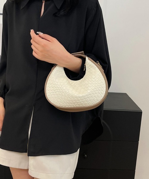 shoppinggo(ショッピングゴー)の「ミニバッグ ショルダーバッグ(ショルダーバッグ・レディース・ホワイト/ブラウン/グリーン/ベージュ/ブラック・FREE)」の17枚目の写真