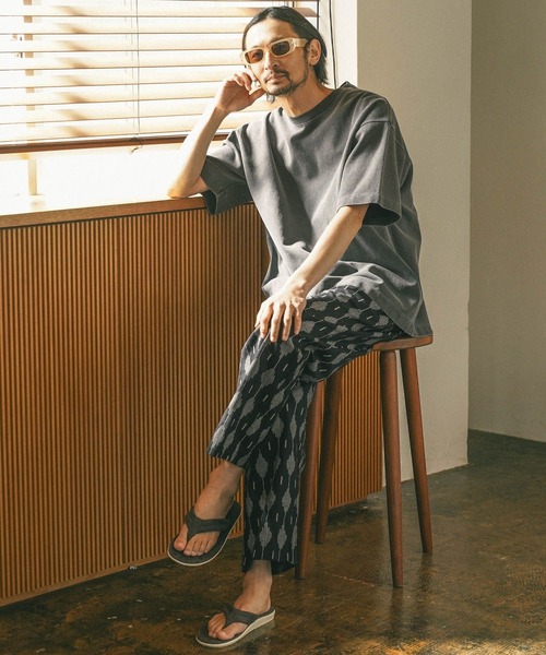 BAYFLOW(ベイフロー)の「インディアイージーパンツ(その他パンツ・メンズ・ブラウン/ブルー/ブラック・FREE)」の4枚目の写真