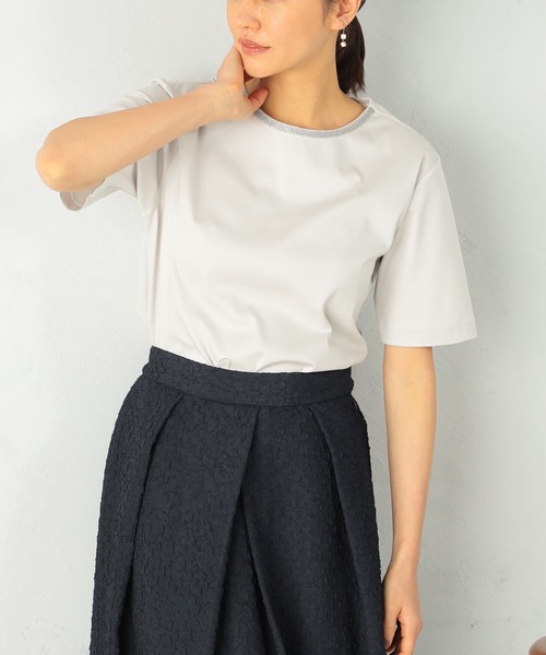 売れ筋商品|||グロリアバンデービルト カットソー トップス レディース Women's Cotton Callista Roll-Tab Textured Top Midnight Affair グロリアバンデービルト レディース カットソー トップス
