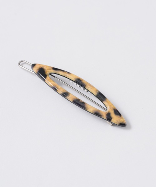 GIUNON(ジウノン)の「leopard oval hairpin 2set / レオパードオーバルヘアピン2個セット(ヘアピン・レディース・レオパード・FREE)」の4枚目の写真