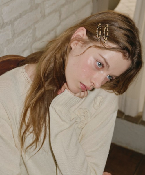 GIUNON(ジウノン)の「leopard oval hairpin 2set / レオパードオーバルヘアピン2個セット(ヘアピン・レディース・レオパード・FREE)」の16枚目の写真