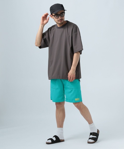 BAYFLOW（ベイフロー）の「[セットアップ可]アクティブ半袖プルオーバー【ストレッチ】（Tシャツ/カットソー・メンズ・ベージュ/グレー/ブラック・MEDIUM/LARGE）」の13枚目の写真