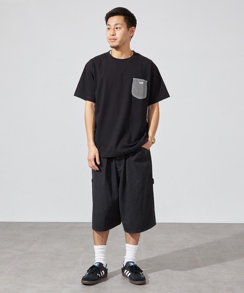 Lee/リー 胸ポケット付きTシャツ【アウトレット店舗・WEB限定