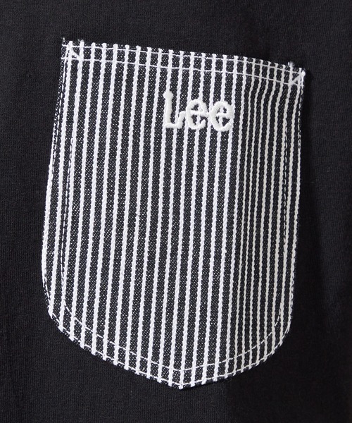 Lee（リー）の「Lee/リー　胸ポケット付きTシャツ【アウトレット店舗・WEB限定】（Tシャツ/カットソー・メンズ・ブラック/ミント/ホワイト/グレー・X-LARGE/LARGE/MEDIUM/SMALL/X-SMALL）」の10枚目の写真