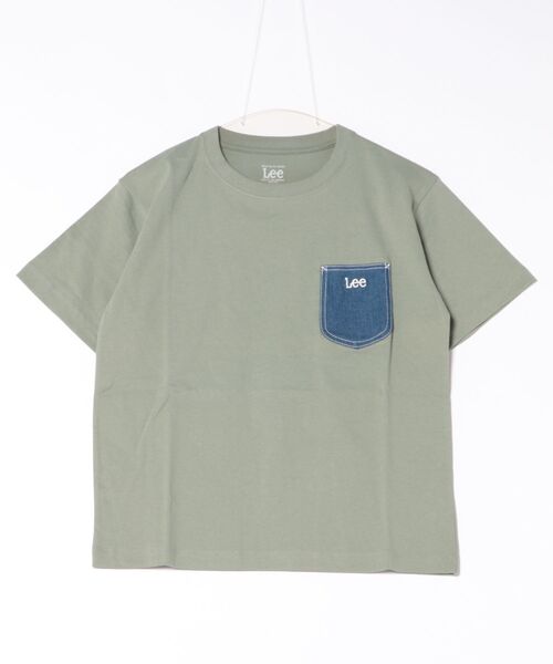 Lee/リー 胸ポケット付きTシャツ【アウトレット店舗・WEB限定