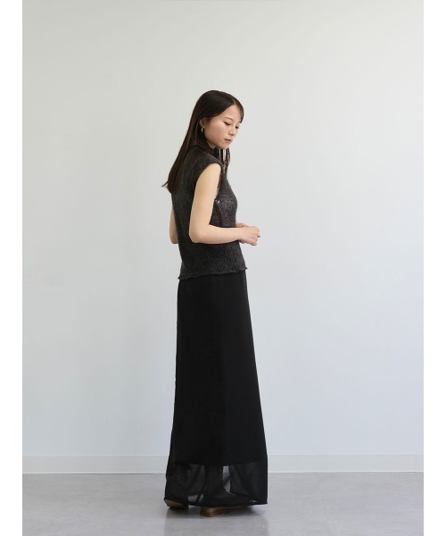 大人気♡lig. リグドット♡新品sheer volume スカートM♡ブラック sheer volume skirt | Lig.