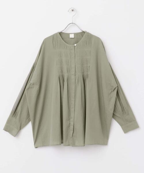 コットンピンタックブラウス（シャツ/ブラウス）｜かぐれ（カグレ）の