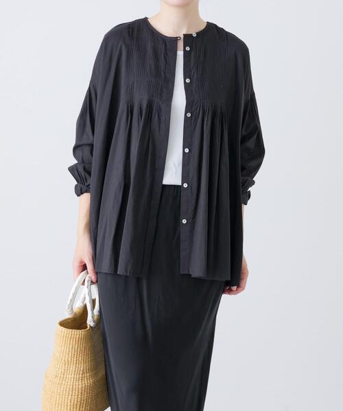 コットンピンタックブラウス（シャツ/ブラウス）｜かぐれ