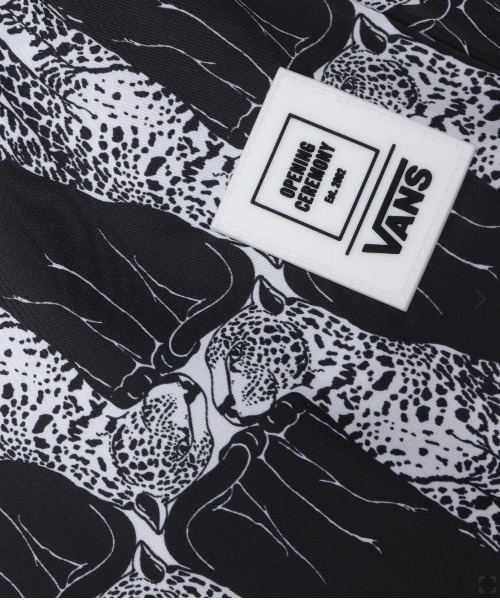 B'day(ビーデイ)の「ヴァンズ×オープニングセレモニー トラックパンツ US VANS x OPENING CEREMONY LEOPARD TRACK PANTS VN0A5FRQPQE(その他パンツ・メンズ・ブラック・X-SMALL/SMALL)」の10枚目の写真