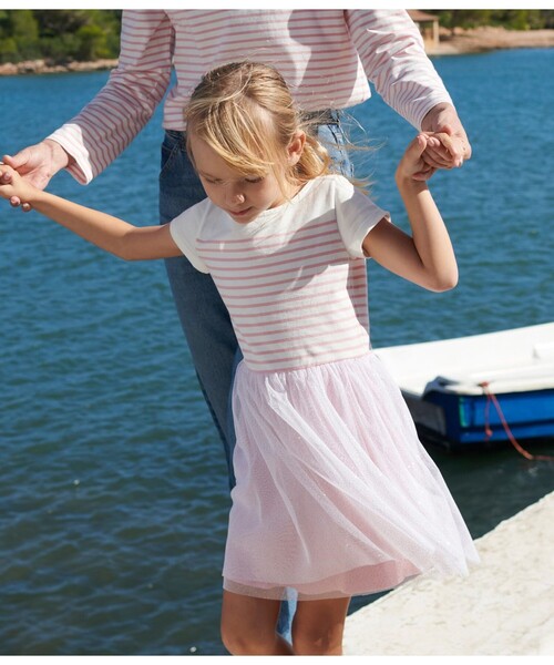 PETIT BATEAU 半袖ワンピース 12ans/152cm 半袖ワンピース｜ベビー服・子供服通販のPETTIT BATEAU【公式】